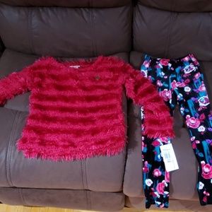 NWT Juicy couture girls sweater set size 6
